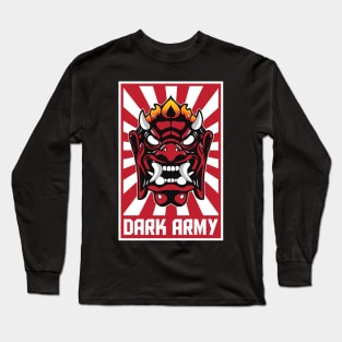 Mr Robot Dark Army Hacking Group Long Sleeve T-Shirt